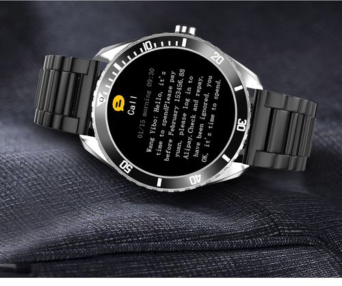 2020新到货智能手表e11钢带防水reloj inteligente bt call 1.